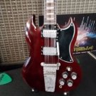 GIBSON 1964 SG Standard Cherry 1:4 Scale Replica Guitar ~Axe Heaven~