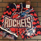HOUSTON ROCKETS Mitchell & Ness Jumbotron 2.0 Sublimated Basketball Shorts ~New~