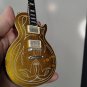 BILLY GIBBONS-Pinstripe Gibson LPaul Goldtop 1:4Scale Replica Guitar~Axe Heaven~