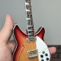 12 String Fire Sunburst 1:4 Scale Replica Guitar ~Axe Heaven~