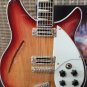 12 String Fire Sunburst 1:4 Scale Replica Guitar ~Axe Heaven~