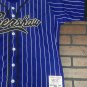CRENSHAW Victory Lap Blue Pinstripe Headgear Classics Baseball Jersey ~New~XL