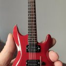 JOE SATRIANI-Signature Candy Apple Red Ibanez 1:4Scale Replica Guitar~Axe Heaven
