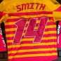 FRESH PRINCE OF BEL-AIR Headgear Classics Hockey Yellow/Pink Jersey~Never Worn~M
