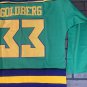 MIGHTY DUCKS (Goldberg) Headgear Classics Hockey Green Jersey ~Never Worn~ 2XL