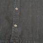 AT THE DRIVE IN - 2014 Hyena Black Denim Button-Up Jacket ~Brand New~ M L