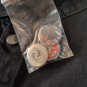 AT THE DRIVE IN - 2014 Hyena Black Denim Button-Up Jacket ~Brand New~ M L