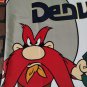 YOSEMITE SAM / DENVER White Headgear Classics Basketball Jersey ~Never Worn~ M