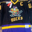 MIGHTY DUCKS (Conway) Headgear Classics Hockey Black Jersey ~Never Worn~ 2XL
