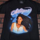 AALIYAH - 2021 Pink/Blue Logo T-shirt ~Licensed / Never Worn~ S