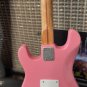 Fender Pink Strat w/ White Pickguard 1:4 Scale Replica Guitar ~Axe Heaven