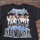 ANTHRAX - 2011 Worship Music New York T-shirt ~Never Worn~ L XL