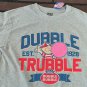 DUBBLE TRUBBLE Bubble Gum w/ Pud-2019 Gray T-shirt ~Licensed /Never Worn~ M L XL