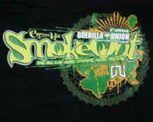 CYPRESS HILL SMOKEOUT-2003 Sixth Annual T-Shirt~VINTAGE NEVER WORN~ Women's L XL