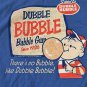 Retro DUBBLE BUBBLE Since 1928 w/ Pud - 2019 Blue T-shirt ~ Never Worn~ M L XL