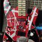 EDDIE VAN HALEN- Red/White "Frankenstein" 1:4 Scale Replica Guitar ~Licensed~