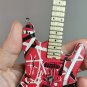 EDDIE VAN HALEN- Red/White "Frankenstein" 1:4 Scale Replica Guitar ~Licensed~