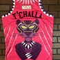 BLACK/PINK PANTHER - T'Challa Headgear Classics Basketball Jersey ~Never Worn~ M