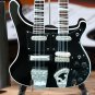 Rickenbacker 4080 Doubleneck Bass/Guitar combo 1:4 Scale Replica ~Axe Heaven~