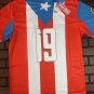 PUERTO RICO 1990 World Cup National Team Headgear Classics Soccer Jersey ~New~