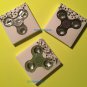 Fidget Spinners! Glow in the Dark! 3 in / 7 ball bearings