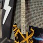 EDDIE VAN HALEN - Black & Yellow "Bumblebee" 1:4 Scale Replica Guitar ~Licensed~