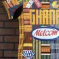 GHANA 1990 World Cup National Team Headgear Classics Soccer Jersey~Never Worn