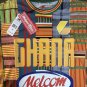GHANA 1990 World Cup National Team Headgear Classics Soccer Jersey~Never Worn