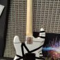 EDDIE VAN HALEN - Black & White "Eruption" 1:4 Scale Replica Guitar ~Licensed~