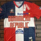 DOMINICAN REPUBLIC 1990 World Cup Team Headgear Classics Soccer Jersey ~New~