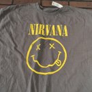 NIRVANA- Distressed Smiley Face Men's T-shirt ~Never Worn~ 3XL