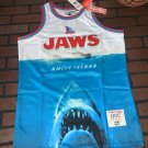 JAWS - Amity Island White Headgear Classics Basketball Jersey ~Never Worn~