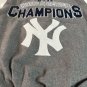 NEW YORK YANKEES G-III 27X World Series Varsity Jacket~Faux Leather Sleeved~
