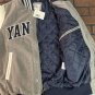 NEW YORK YANKEES G-III 27X World Series Varsity Jacket~Faux Leather Sleeved~