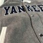 NEW YORK YANKEES G-III 27X World Series Varsity Jacket~Faux Leather Sleeved~