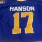 SLAPSHOT Chiefs (Hanson) Headgear Classics Hockey Blue Jersey ~Never Worn~ XL