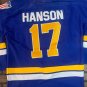 SLAPSHOT Chiefs (Hanson) Headgear Classics Hockey Blue Jersey ~Never Worn~ XL