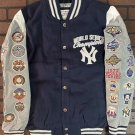 NEW YORK YANKEES G-III 27X World Series Varsity Jacket~Never Worn~S L 2XL