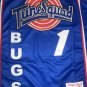 BUGS BUNNY TUNESQUAD Blue Headgear Classics Basketball Jersey ~Never Worn~ L