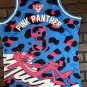 PINK PANTHER / MIAMI Blue Headgear Classics Basketball Jersey ~Never Worn~ M