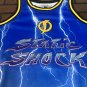 STATIC SHOCK Blue Lightening Headgear Classics Basketball Jersey ~Never Worn~ M