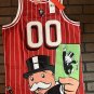 MONOPOLY Red Headgear Classics Basketball Jersey ~Never Worn~ L