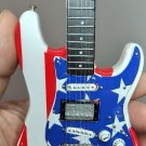 WAYNE KRAMER - Stars N' Stripes Fender Strat 1:4 Scale Replica Guitar~Axe Heaven