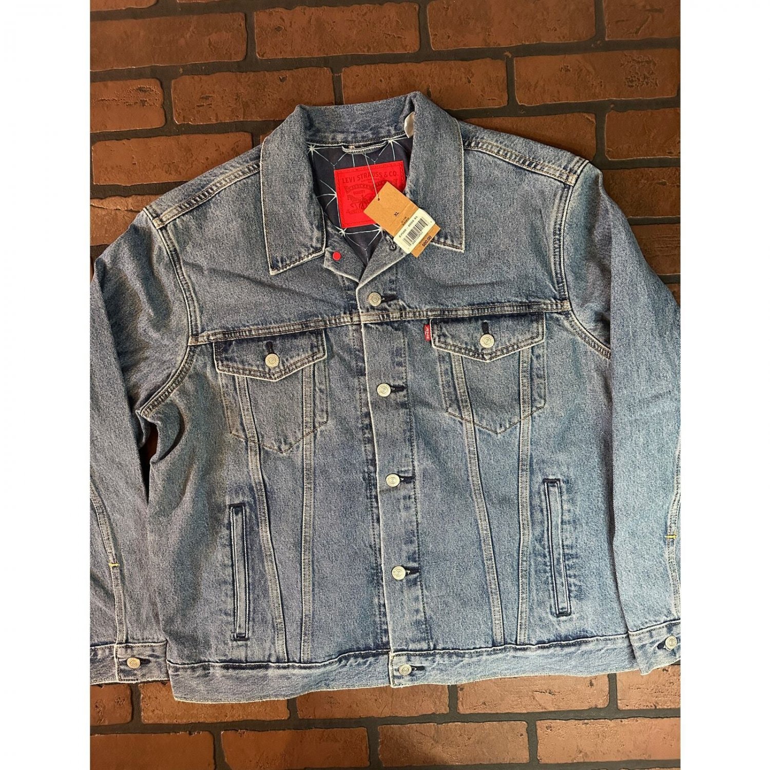 Levi&acirc;��s Denim Jacket with Starry Interior