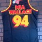 PULP FICTION MIA WALLACE Black Headgear Classics Basketball Jersey~Never Worn~XL