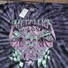 METALLICA - 2021 NorCal Purple Tie Dye Men's T-shirt ~Never Worn~ XS S