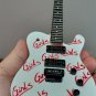 MICK MARS - Signature White Girls x3 1:4 Scale Replica Guitar ~Axe Heaven~