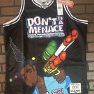 DON'T BE A MENACE Loc Dog Headgear Classics Basketball Jersey ~Never Worn~ 2XL