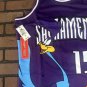 ROADRUNNER/SACRAMENTO Purple Headgear Classics Basketball Jersey ~Never Worn~S L