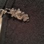 ED HARDY by Christian Audigier-Love Kills Slowly Black Zip-Up Sweater~VTG~ M-2XL